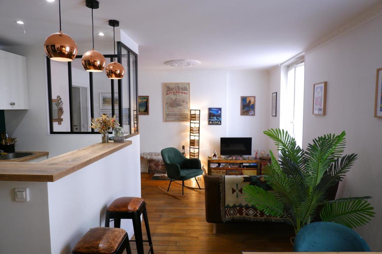 Cosy Magical Flat Apartment Paris Luaran gambar