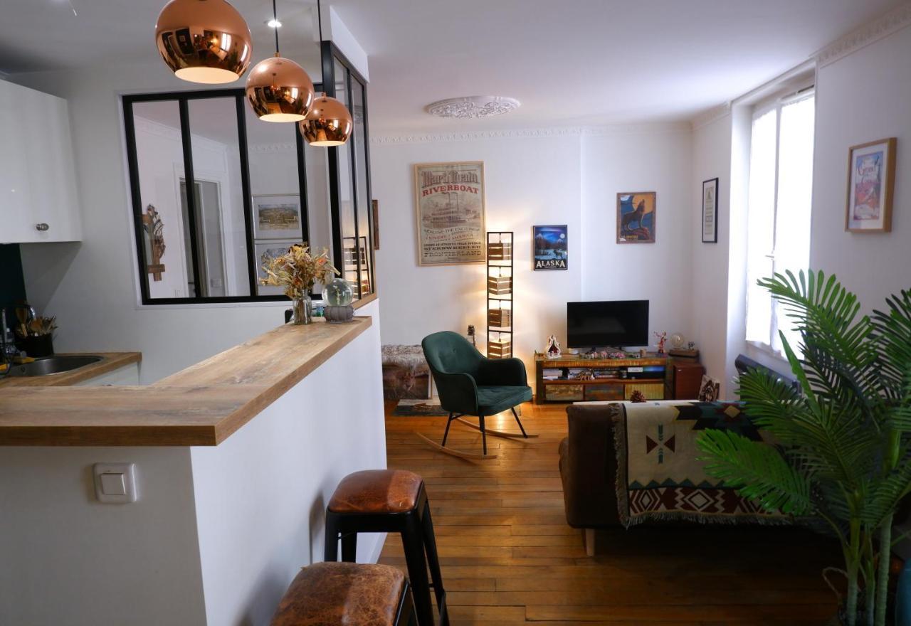 Cosy Magical Flat Apartment Paris Luaran gambar